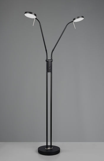 Trio Lighting Monza Floor Lamp Black