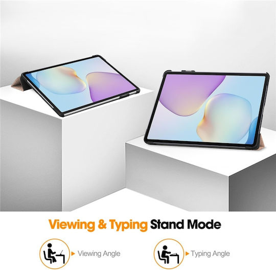 Tablet Case Huawei Matepad 11.5 2025 Skyddar Innovation Multi-angle Stand Sleep Wake Function Foldpro Red Set Sticker