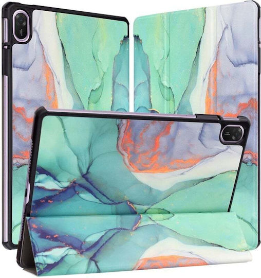 Husă Tabletă Huawei Matepad 11.5 2025 Skyddar Innovation Stand Multi-unghi Funcție Sleep Wake Foldpro Set Autocolant Verde Time