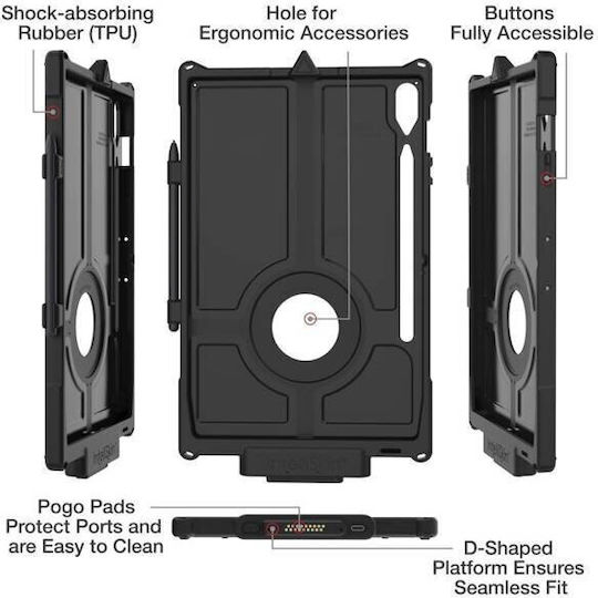 Ram Mounts Intelliskin Next Gen Samsung Tab S9 Fe+ Mehrfarbig