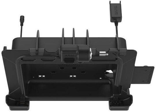 Ram Mounts Ram Power + Dock Cu Blocare Duală Usb Pentru Zebra Et8x 2-in-1 Tabletă Multicolor