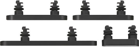 Clappio Replacement Side Buttons Iphone 17 Power Volumes Action Black