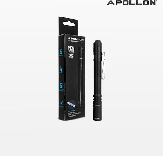 Apollon Făclie LED cu Lumină Maximă de 600 Lumen