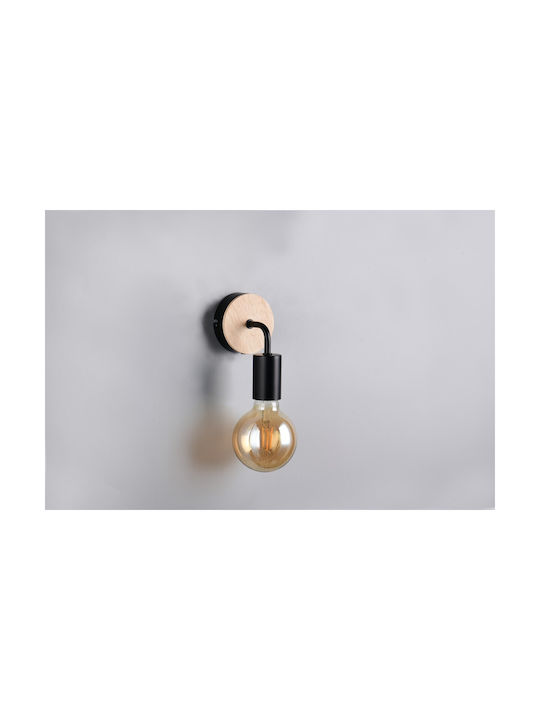 Trio Lighting Lampă De Perete Vintage Neagră