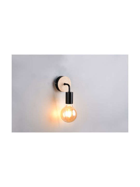 Trio Lighting Lampă De Perete Vintage Neagră