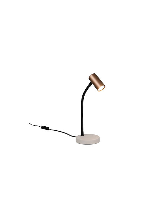 Trio Lighting Φωτιστικό Γραφείου σε Καφέ Χρώμα