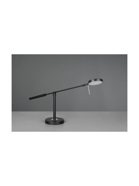 Trio Lighting Monza Φωτιστικό Γραφείου σε Μαύρο Χρώμα