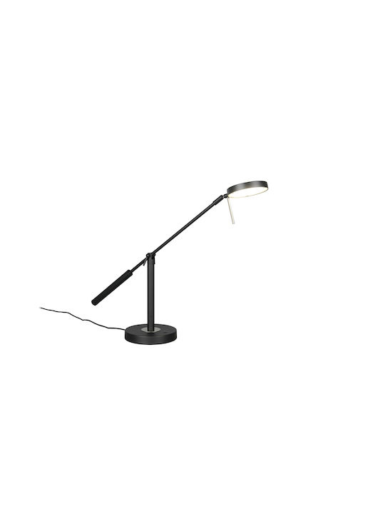 Trio Lighting Monza Φωτιστικό Γραφείου σε Μαύρο Χρώμα