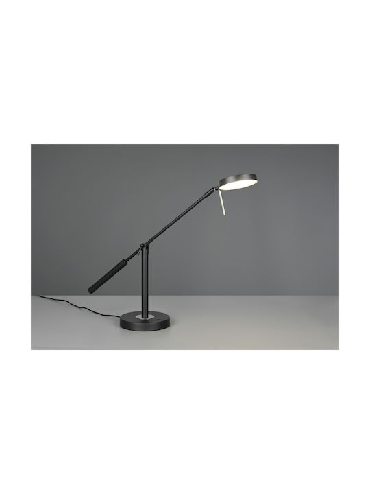Trio Lighting Monza Φωτιστικό Γραφείου σε Μαύρο Χρώμα
