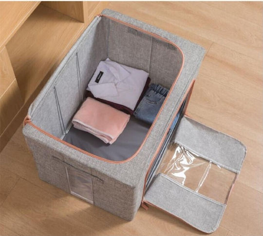 Alista Home Casetă Textilă de Depozitare pentru Pătură/Duvet / Haine Gri 60x42x40cm