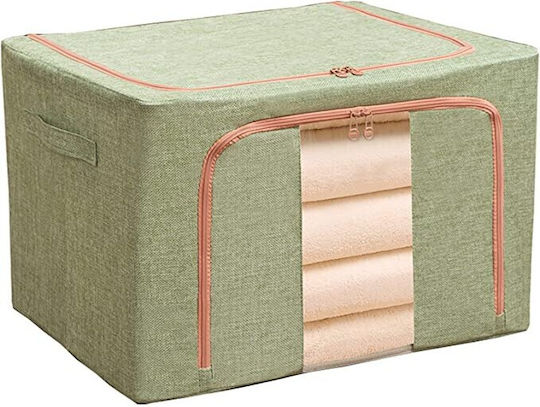 Alista Home Casetă Textilă De Depozitare Pentru Pătură/Duvet / Haine Verde 40x30x20cm