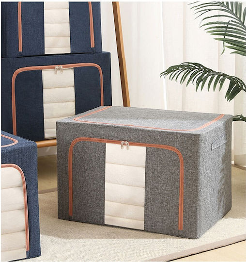Alista Home Husă de Depozitare din Plastic pentru Pătură/Duvet / Haine în Culoare Gri 40x30x20cm
