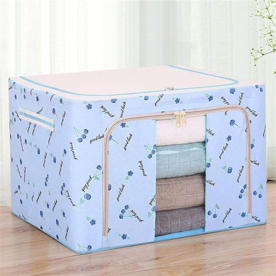 Alista Home Casetă Textilă de Depozitare pentru Pătură/Duvet / Haine Albastră 50x40x33cm