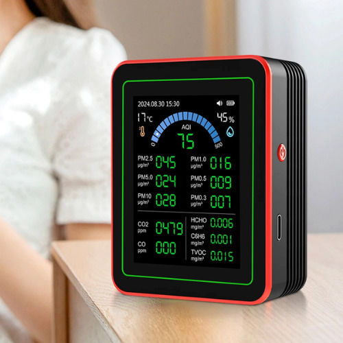 18 1 Air Quality Detector Zn-mt32 White