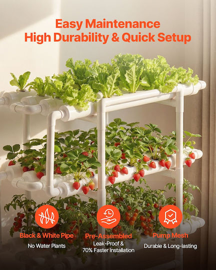 Vevor Grow Light με LED και Ισχύ 4W 8εκ.