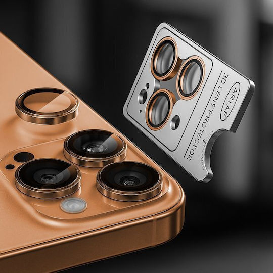 Nordic Metal Camera Lens Apple Iphone 17 Pro 17 Pro Max Orange