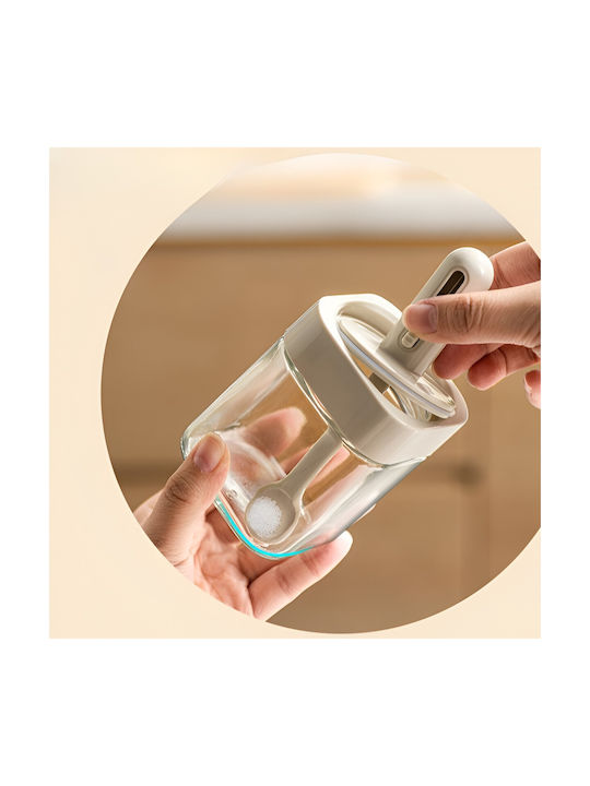 Alista Home Gewürzgläser Glas Grau