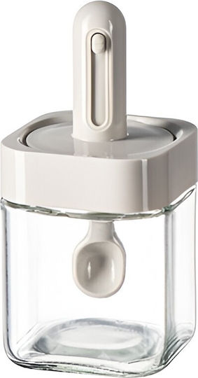Alista Home Spice Jar Glass Grey