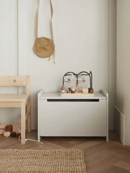 Kids Concept Kids Concept Spielzeugkisten aus Hölzernes Star Grau