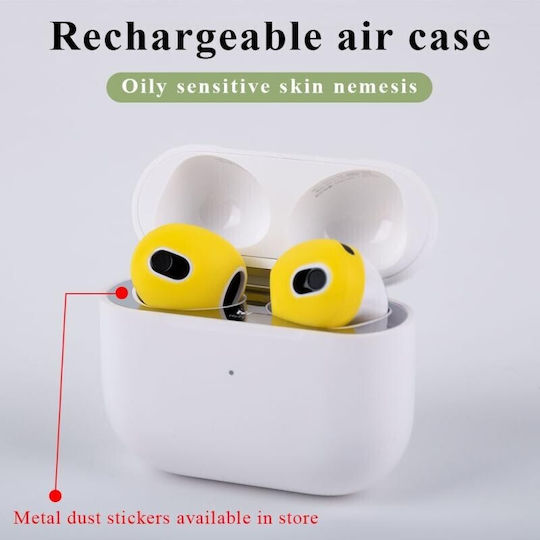Apple Airpods 3 Καλύμματα Σιλικόνης Green