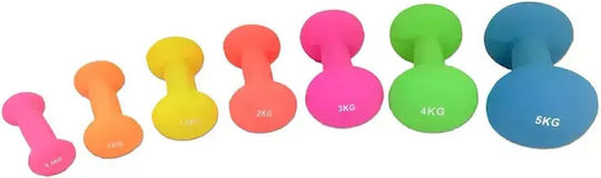 Tunturi Neopren Hanteln Βαράκι από Νεοπρένιο 1 x 4kg