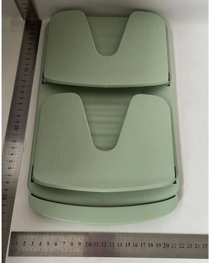 Alista Home Raft De Perete Din Plastic 33.3x20.7x3.5cm Verde