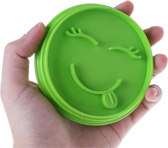Set 7 Matrițe Pentru Tort Alista Home Design Față Zâmbitoare Emoticon Expresii Diferite 7.7 X 1.5 Cm Fabricate Din Pp Verde