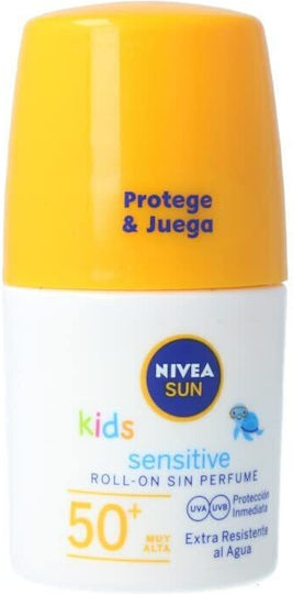 Nivea SUN Babies & Kids Sensitive Бебешко Слънцезащитно Стик SPF50 50мл