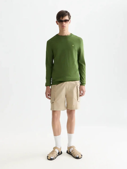 Saisonaler Herrenpullover Grün