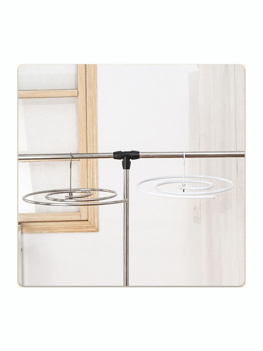 Alista Home Uscătoare Rufe Pandantiv Inox Argintiu cu Lungimea Suportului de Uscare a Hainelor 2m