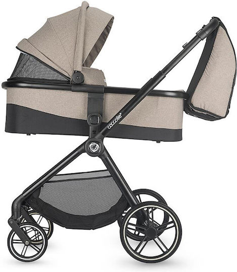 Coccolle Lissia Adjustable 3 in 1 Baby Stroller Suitable for Newborn Butternut Beige 16.3kg