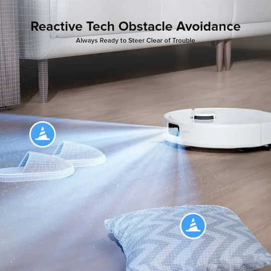 Roborock Q10 PF+ Σκούπα Ρομπότ με Χαρτογράφηση Laser & Απορρόφηση 10000Pa Μαύρη