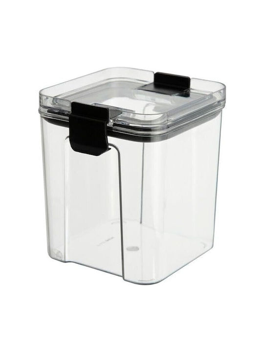 Alista Home Set 4 Bucăți Vaze Pentru Paste / Cereale cu Capac Plastic Transparent 350ml 4 Bucăți