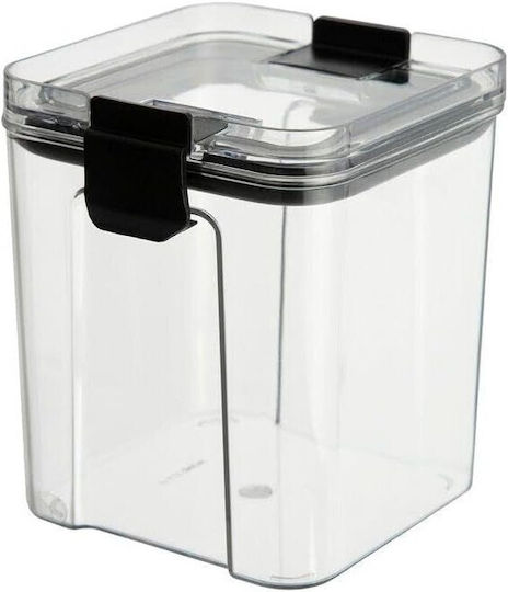 Alista Home Set of 4 Pasta / Cereal Jars with Plastic Transparent Lid 350ml 4 Pieces