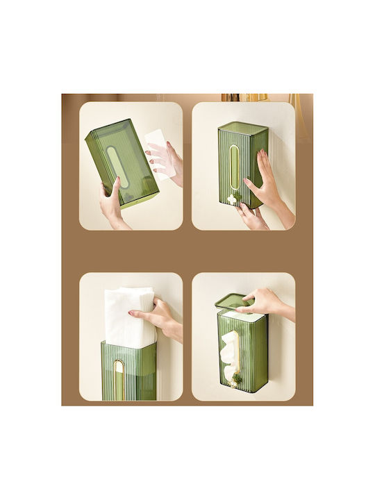 Alista Home Suport Pentru Șervețele Din Plastic Verde 21.3x8.7x12cm 125139