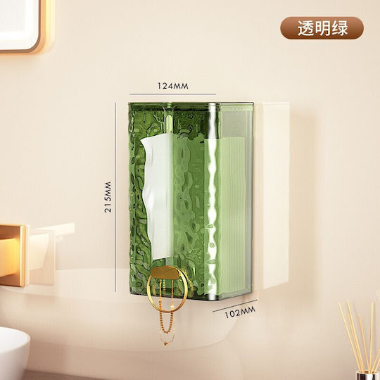 Alista Home Plastic Green Napkin Holder 21.3x8.7x12cm 125139