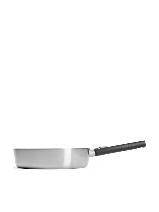 Woll Logic Saute Pan Stainless Steel 28cm