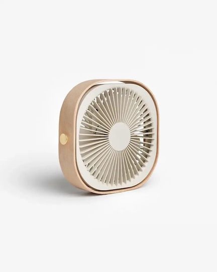 Table Fan Fantastic Wood Beige