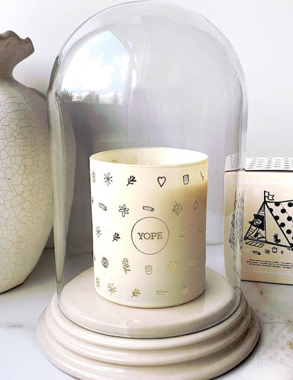 Yope Aromatic Soy Candle in Jar with Orange Scent 200g