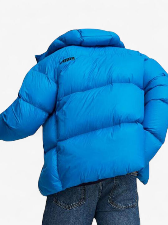 Якета Puffer Ветроустойчиво Син