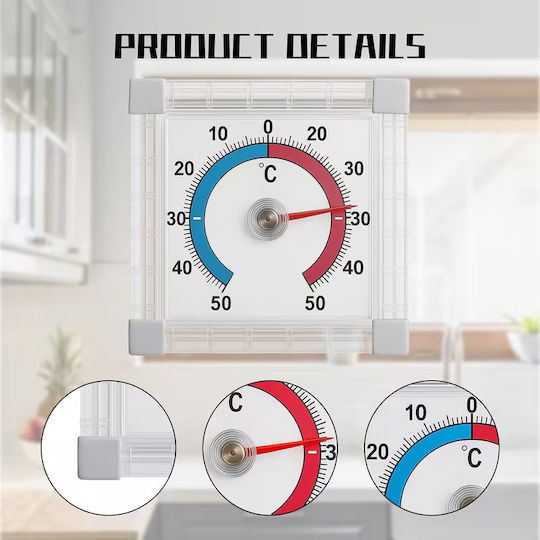Panora Analoges Innenraumthermometer & Hygrometer Für Draußen