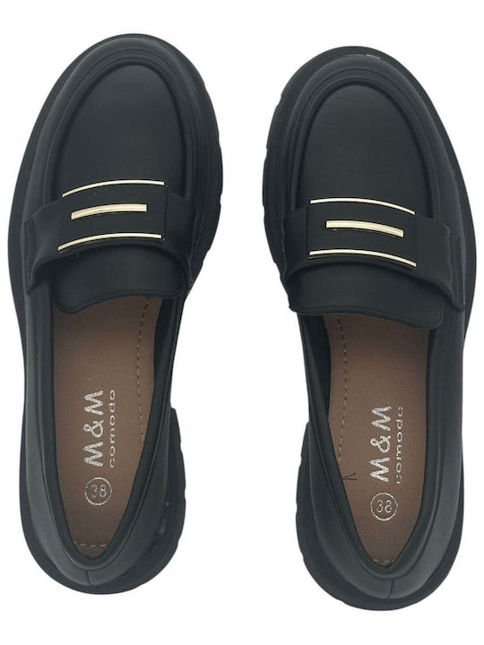 Women's Moccasins in Black Color