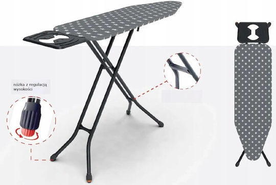 Promis Star Masă De Călcat Pentru Fierul De Călcat Cu Aburi Compactă 120x38cm