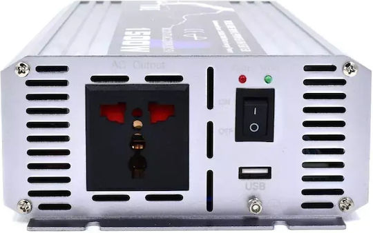 TBE Car Power Inverter Pure Sinewave 1200W for Conversion 24V DC to 220V AC