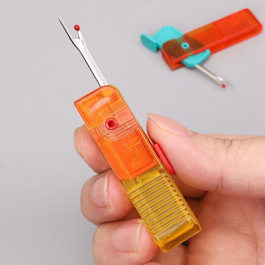 Dispozitiv De Dezlipit Etichete Alista Home Tăietor 1.7 X 7 Cm Pliabil Din Plastic Albastru Portocaliu