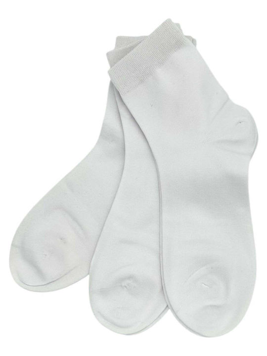 Angel Shopping Мъжки Чорапи Бели 3Бройки