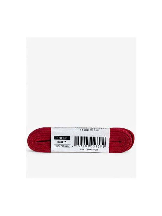 Bama Flat Laces Red 120cm