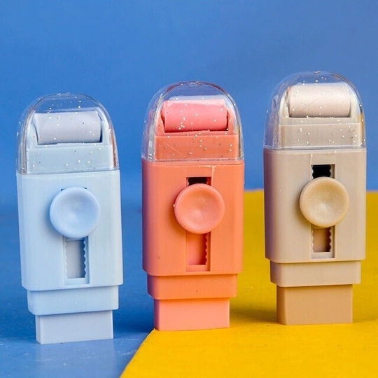 Eraser Alista Home 2 Refills Pull-push Adjustment Rubber Khaki