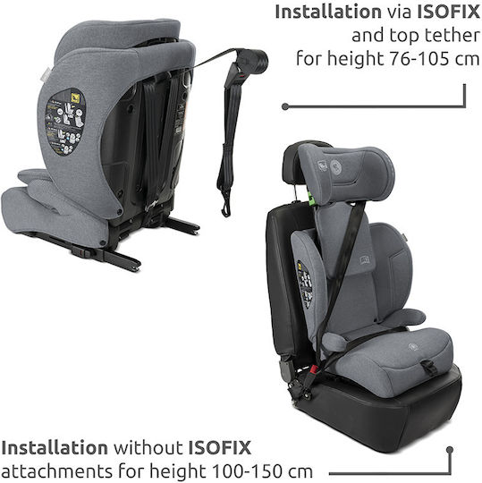Lorelli Rio Καθισματάκι Αυτοκινήτου i-Size με Isofix Pink 9-36 kg