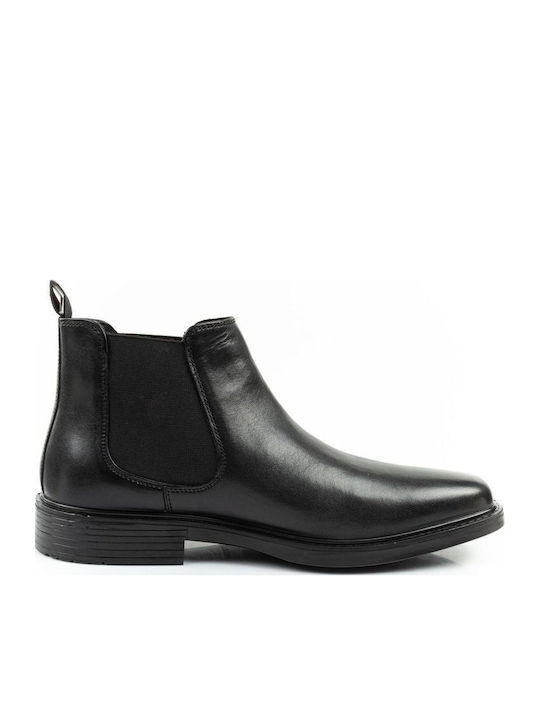 Millerboris Leather Black Chelsea Boots
